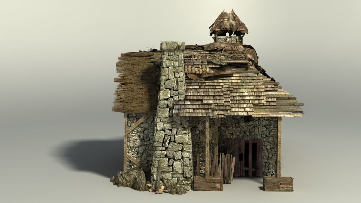 Shacks part 2 3D model_56