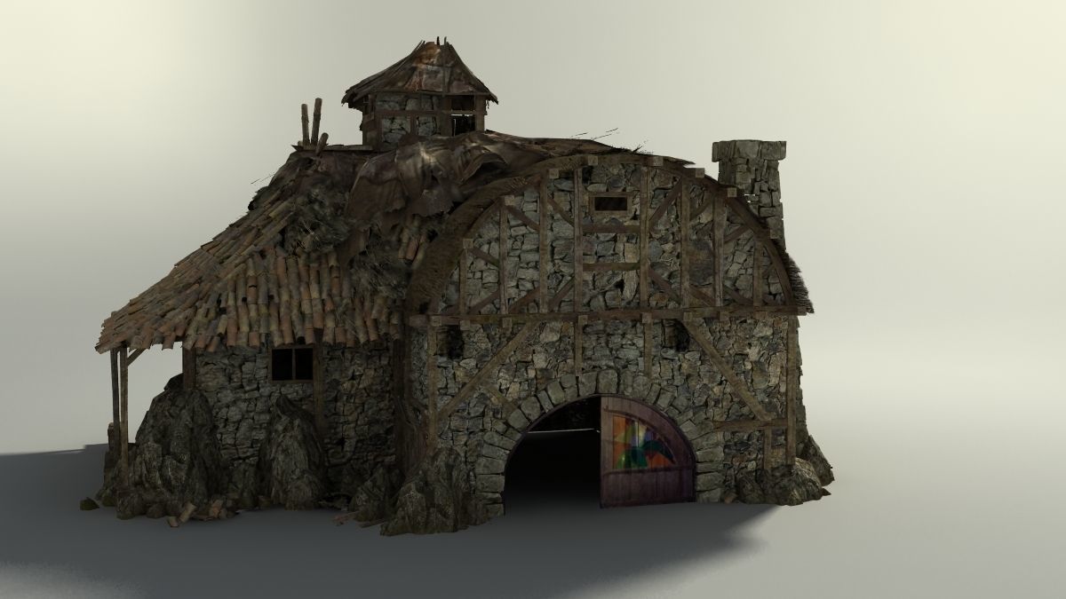 Shacks part 2 3D model_73