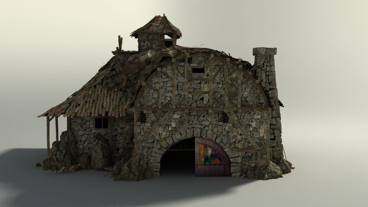 Shacks part 2 3D model_72