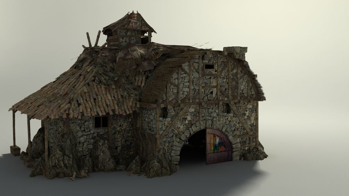 Shacks part 2 3D model_71