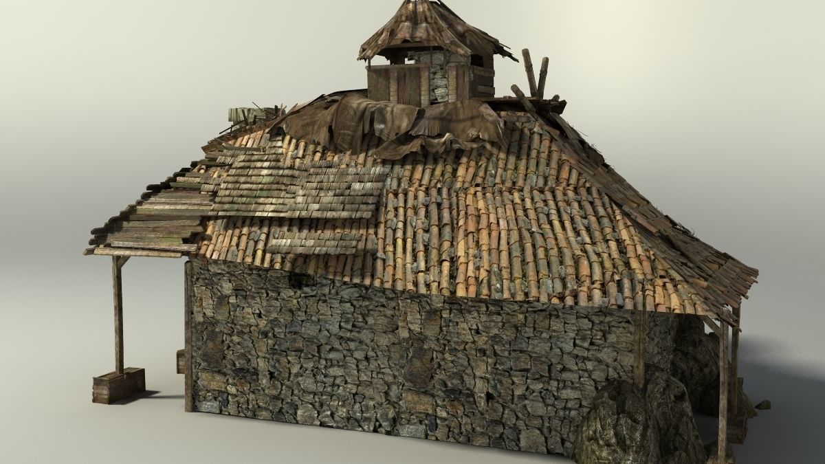Shacks part 2 3D model_63