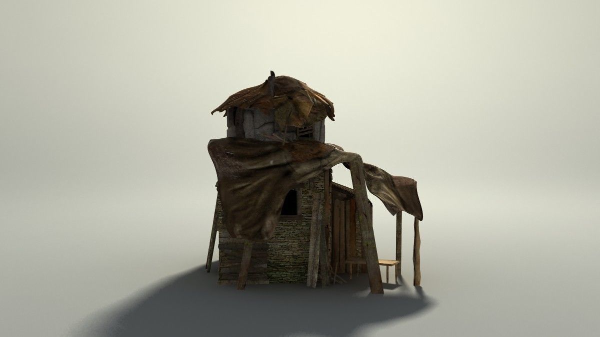 Shacks part 2 3D model_30