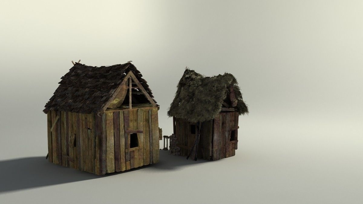 Shacks part 2 3D model_19