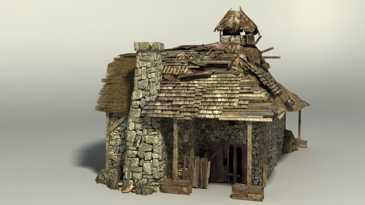 Shacks part 2 3D model_59