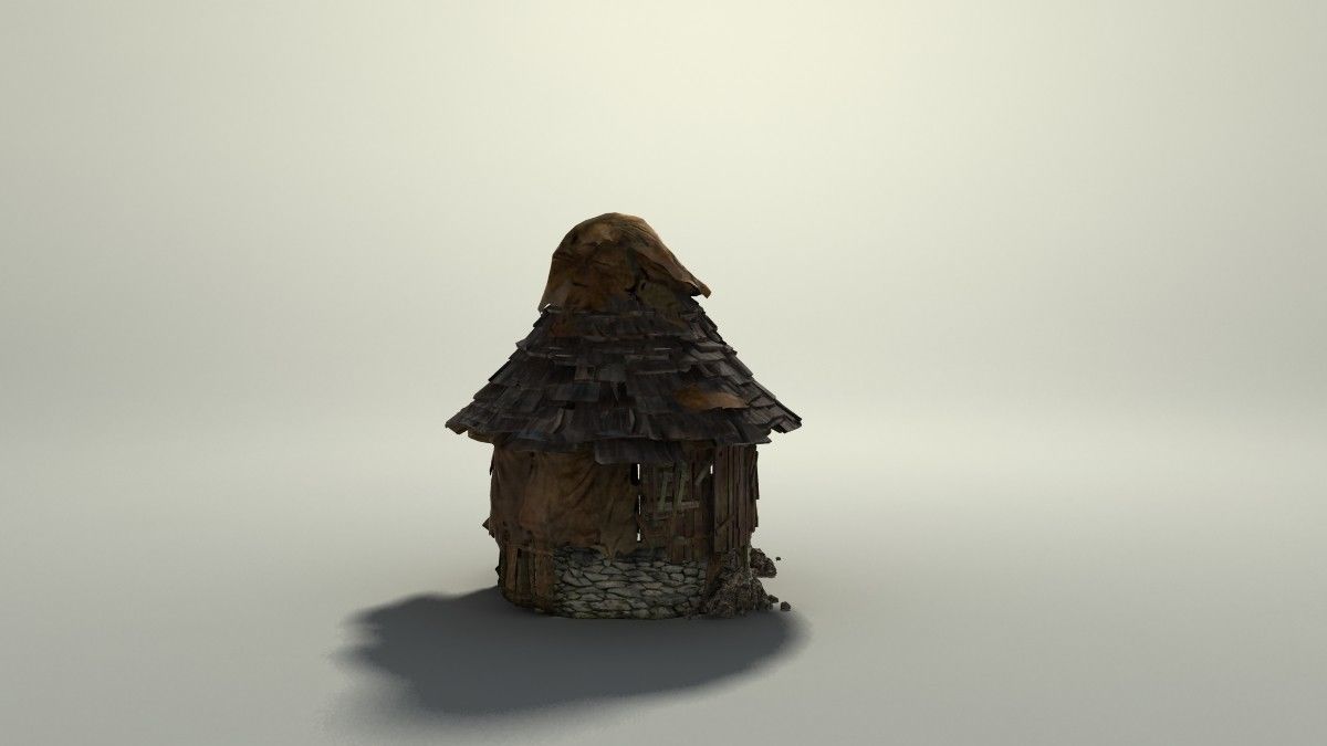 Shacks part 2 3D model_40