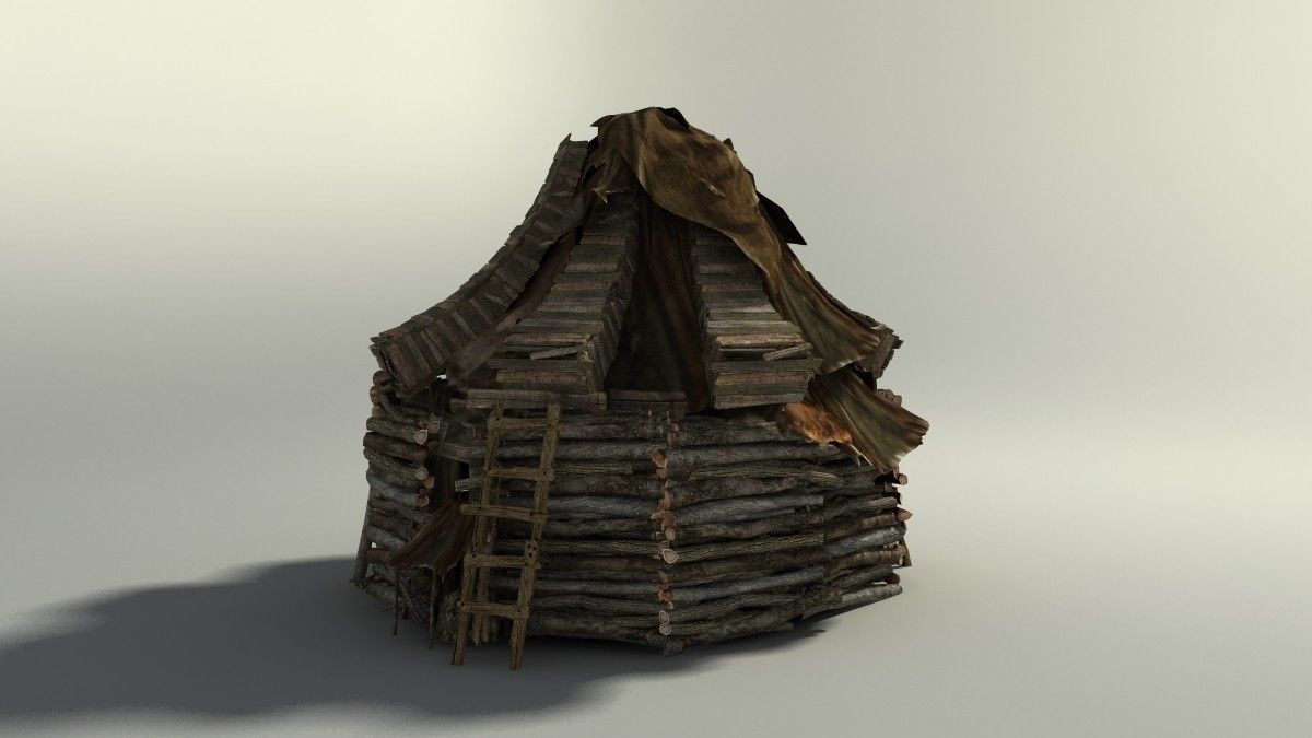 Shacks part 2 3D model_23