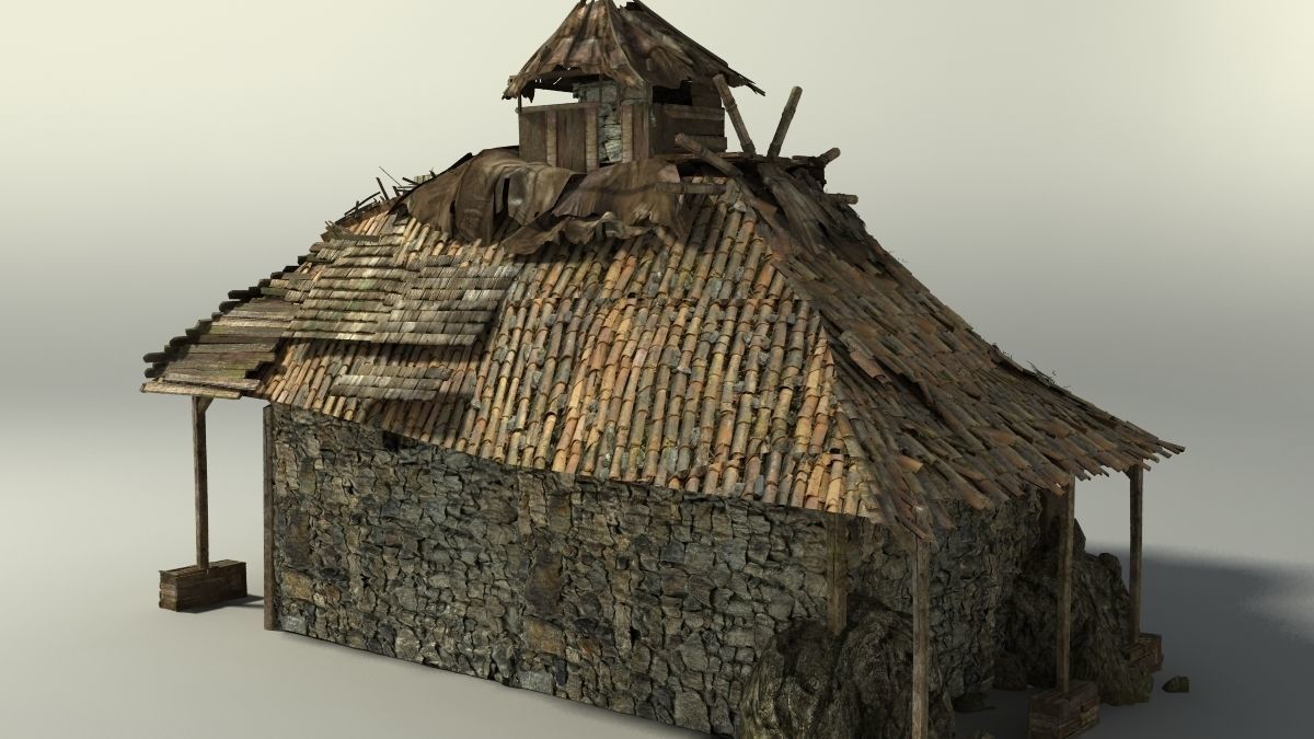 Shacks part 2 3D model_68