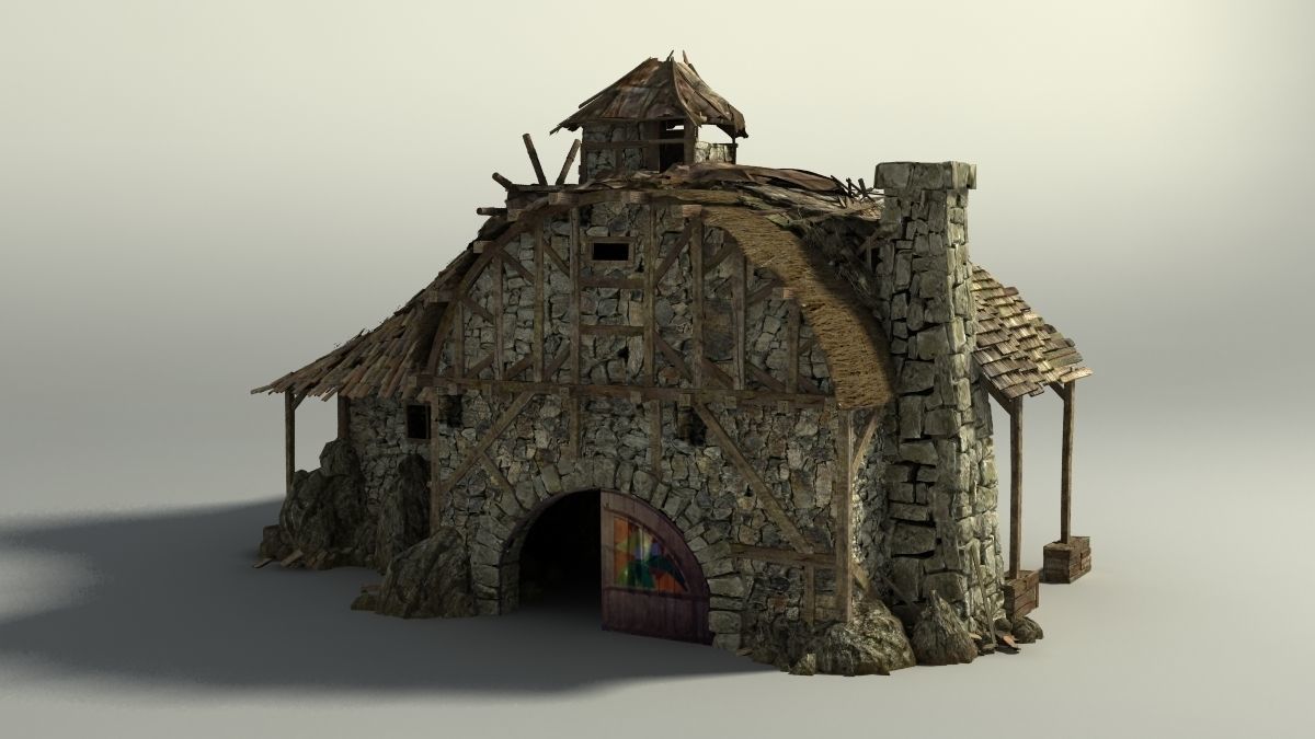 Shacks part 2 3D model_50