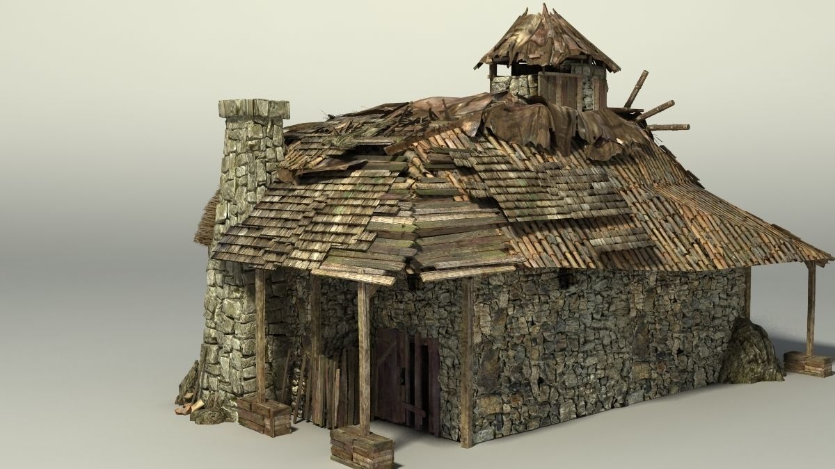 Shacks part 2 3D model_57