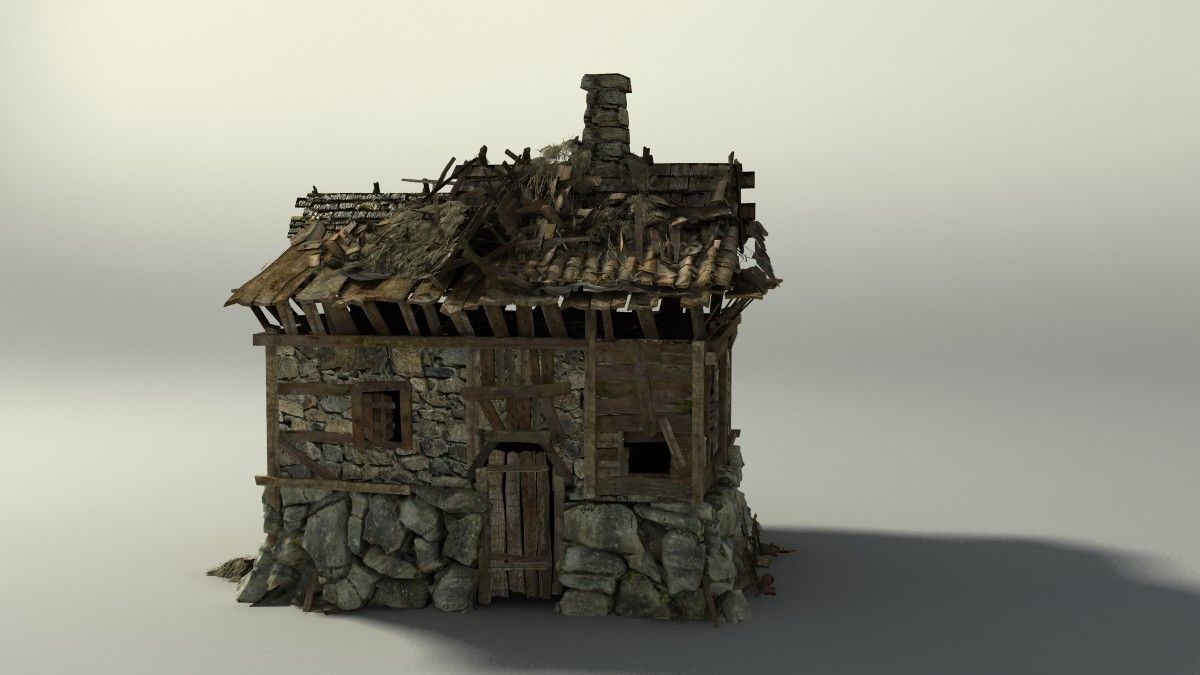 Shack part 3 3D model_11