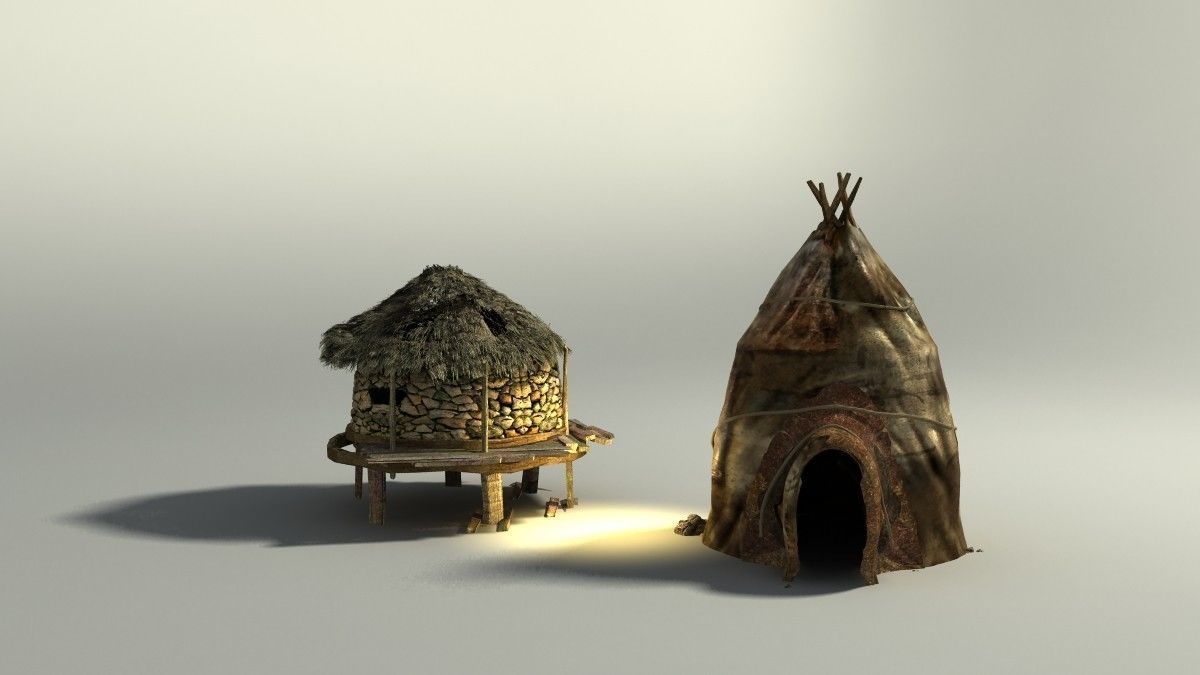 Shack part 3 3D model_36