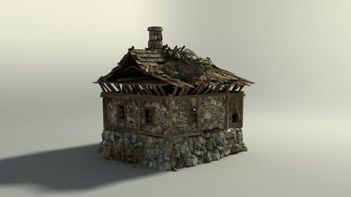Shack part 3 3D model_13