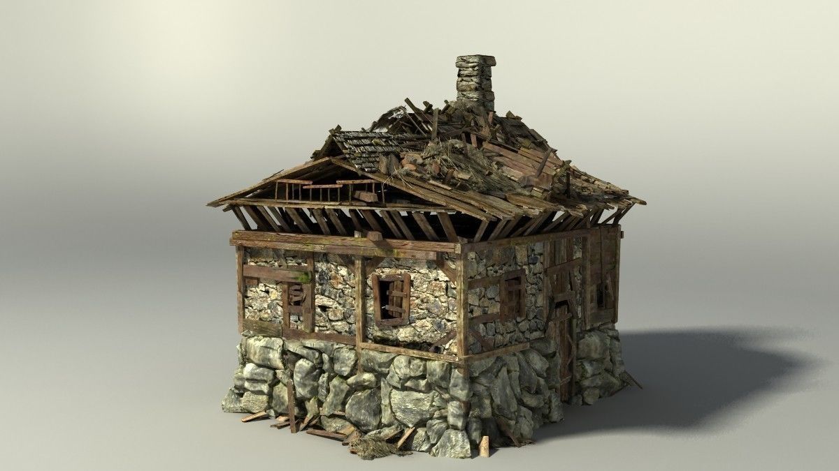 Shack part 3 3D model_15