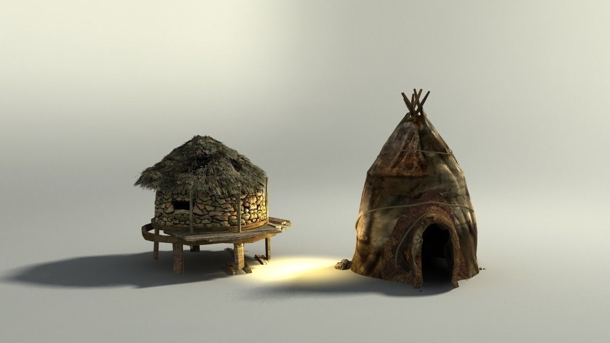 Shack part 3 3D model_7