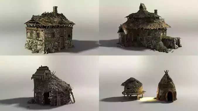 Shack part 3 3D model