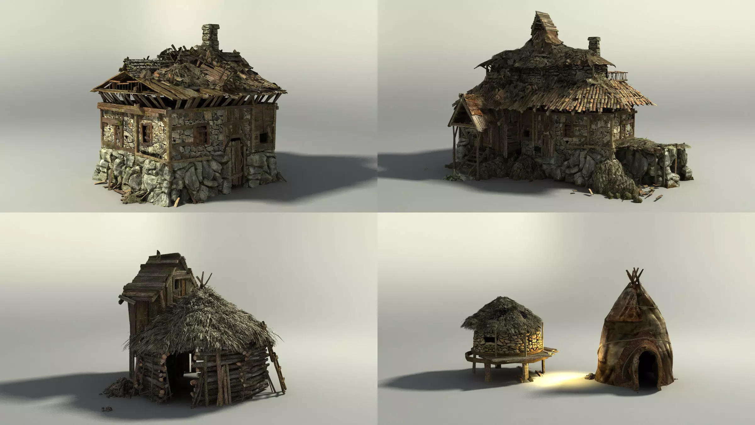 Shack part 3 3D model_0