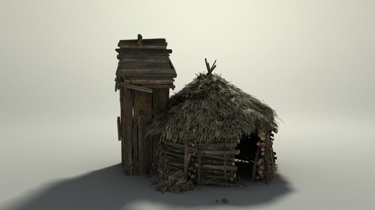 Shack part 3 3D model_34