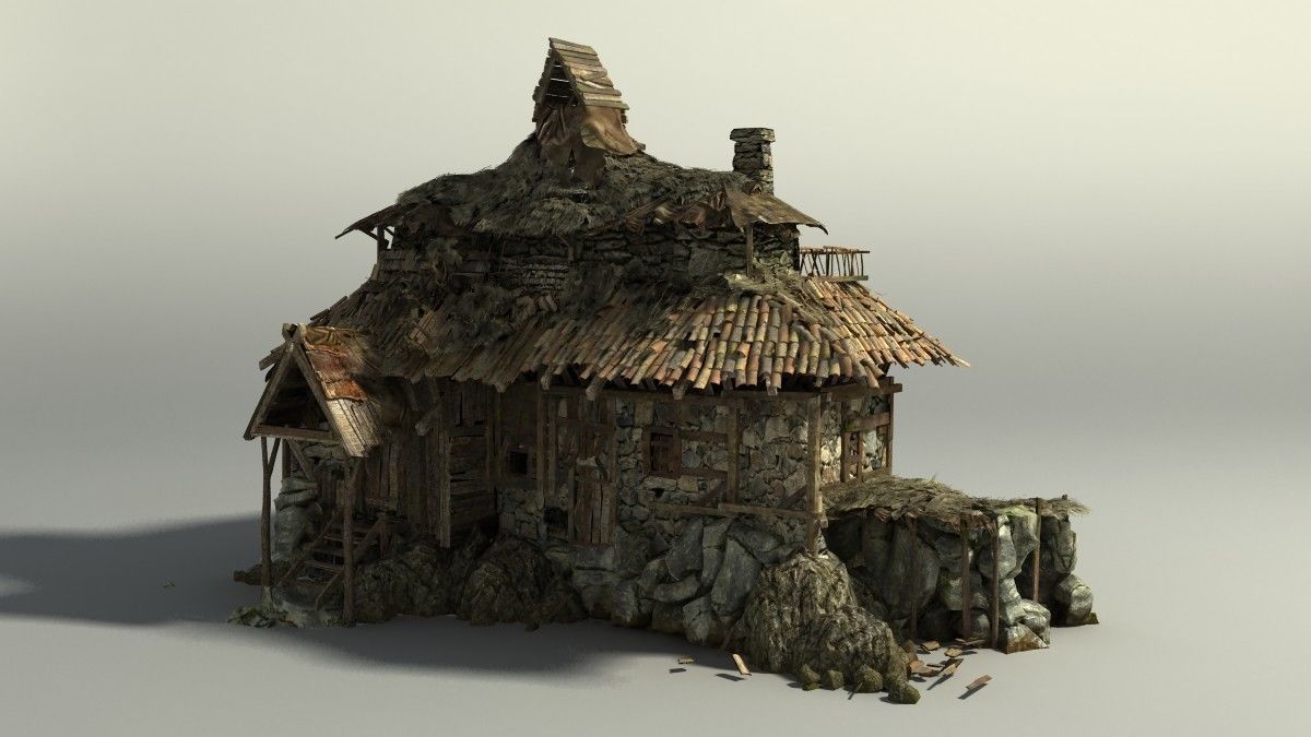 Shack part 3 3D model_19