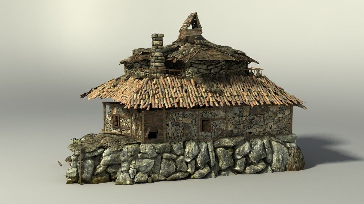 Shack part 3 3D model_23