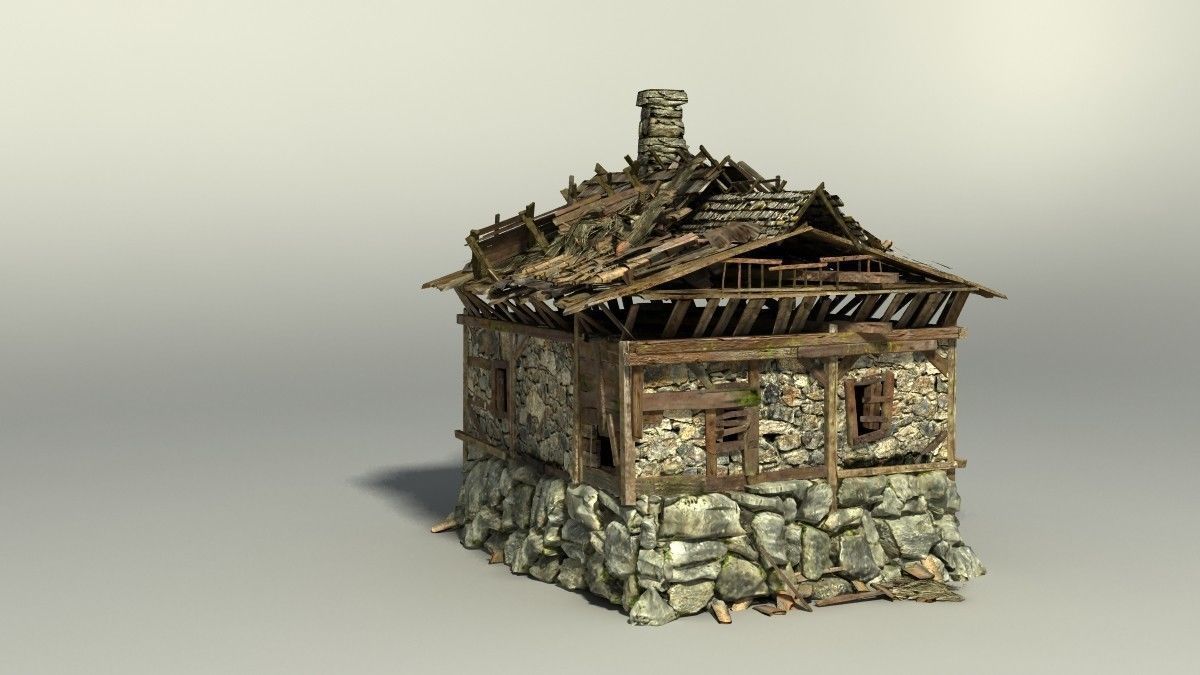 Shack part 3 3D model_16