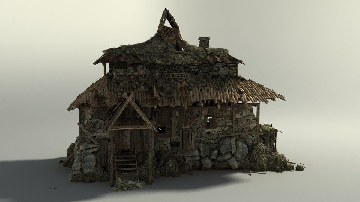 Shack part 3 3D model_5