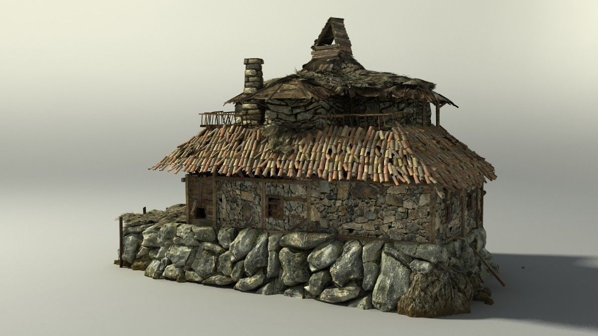 Shack part 3 3D model_22