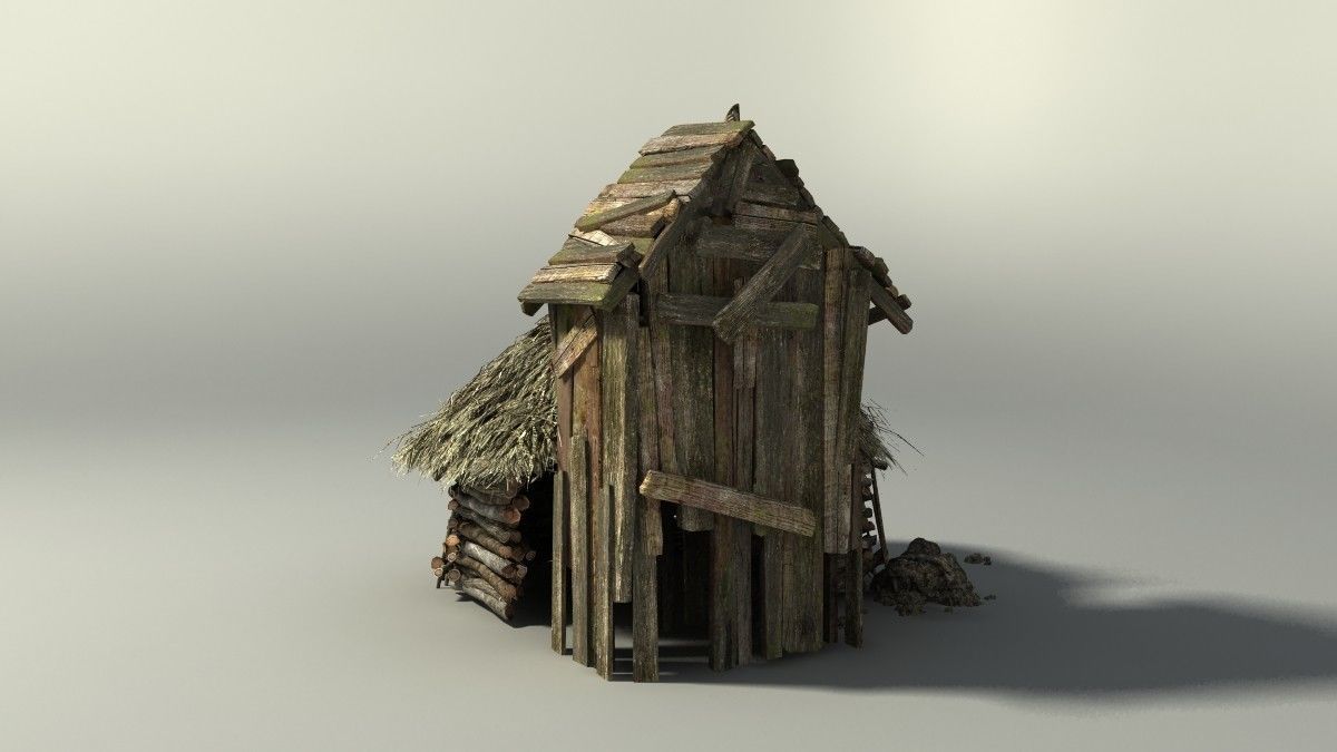 Shack part 3 3D model_32