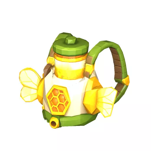 Pollen Collector Backpack Low Poly PBR Game Asset Low-poly 3D model