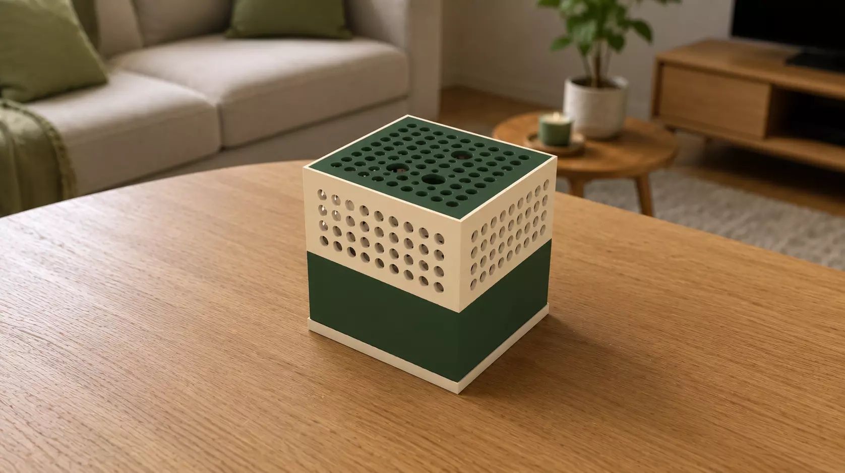 Moisture Absorber Salt Block Dehumidifier 3D print model