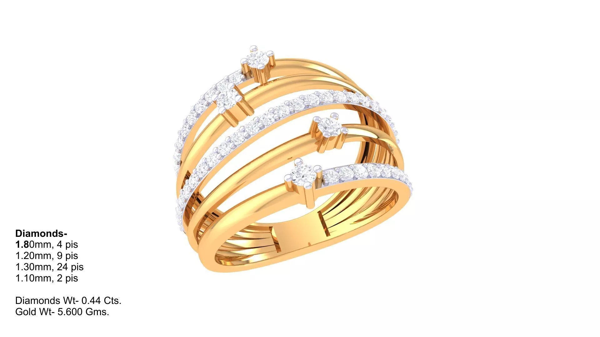 Diamond Ring 3D print model