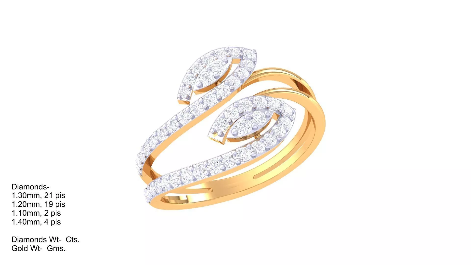 Diamond Ring 3D print model