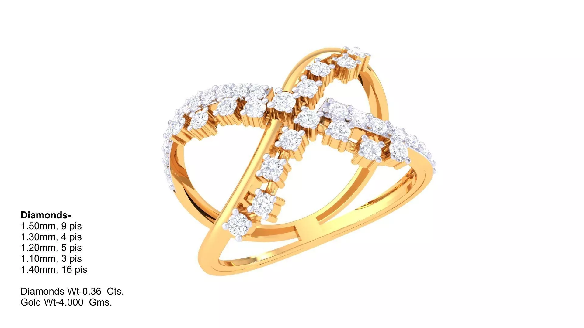 Diamond Ring 3D print model