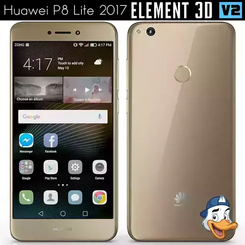 Huawei P8 Lite 2017 for Element 3D