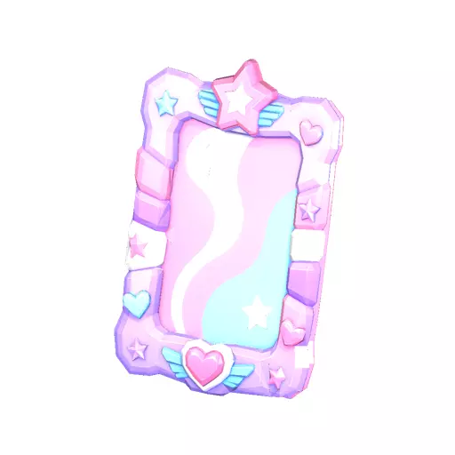 Nostalgia Photo Frame Low Poly PBR Game Asset Low-poly 3D model