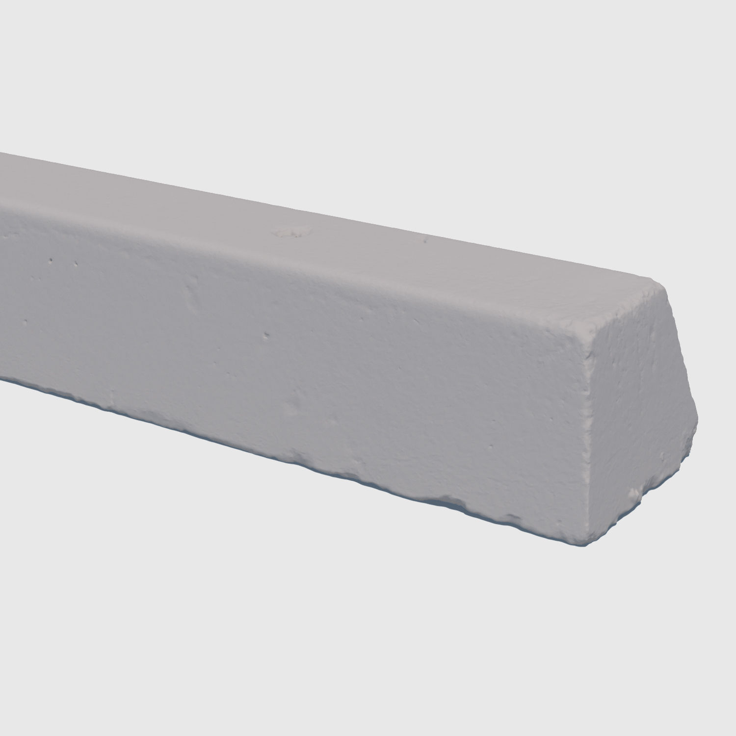 Parking Curb--3D Scan 3D model_4