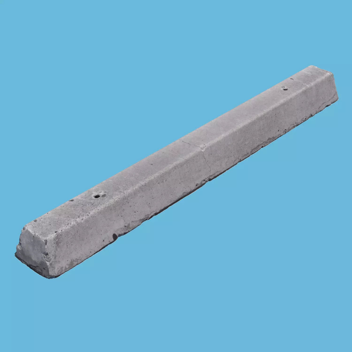 Parking Curb--3D Scan 3D model_0
