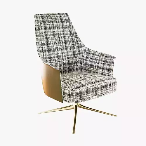 Lounge armchair 3D model 3