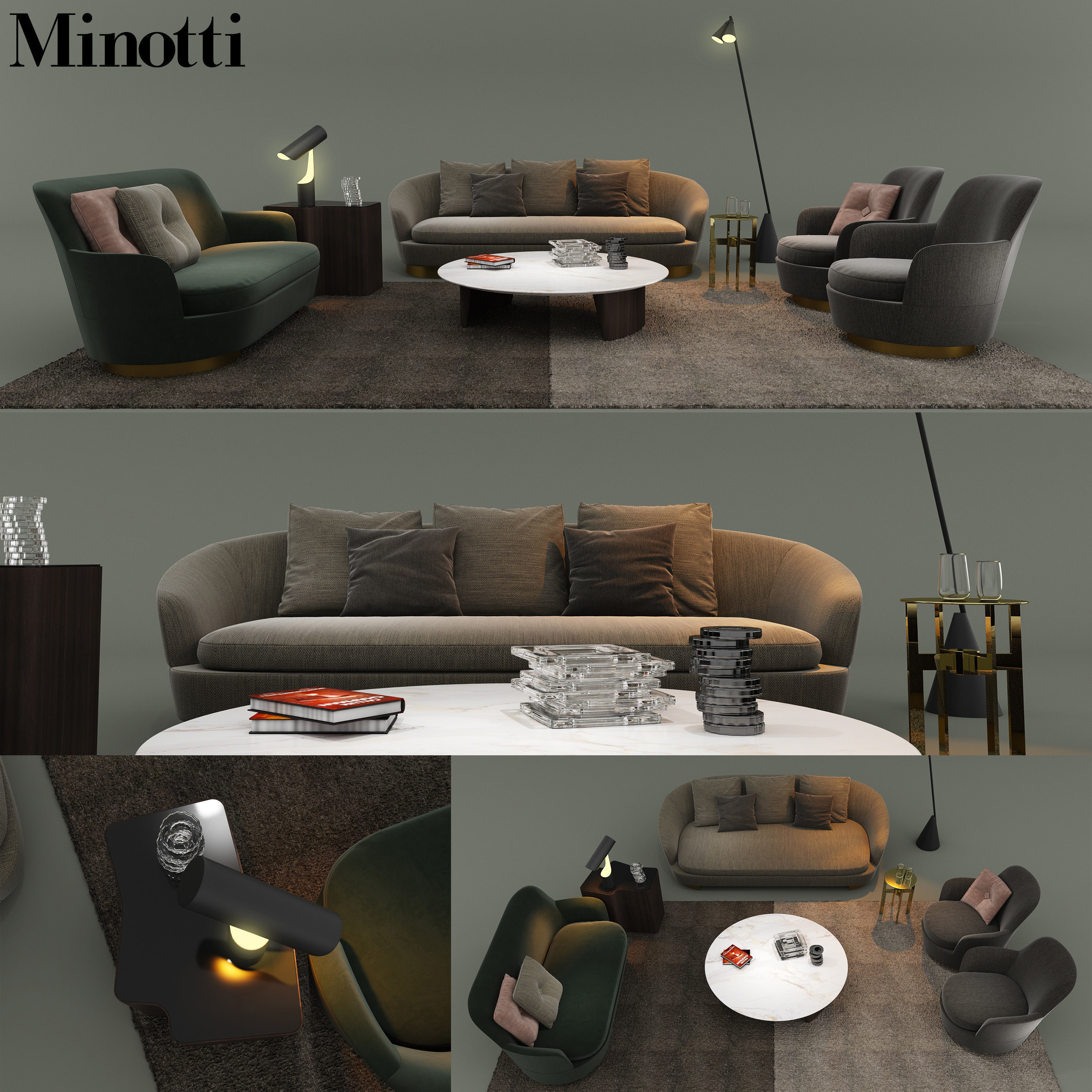 Minotti 2017 Collection Setup 1