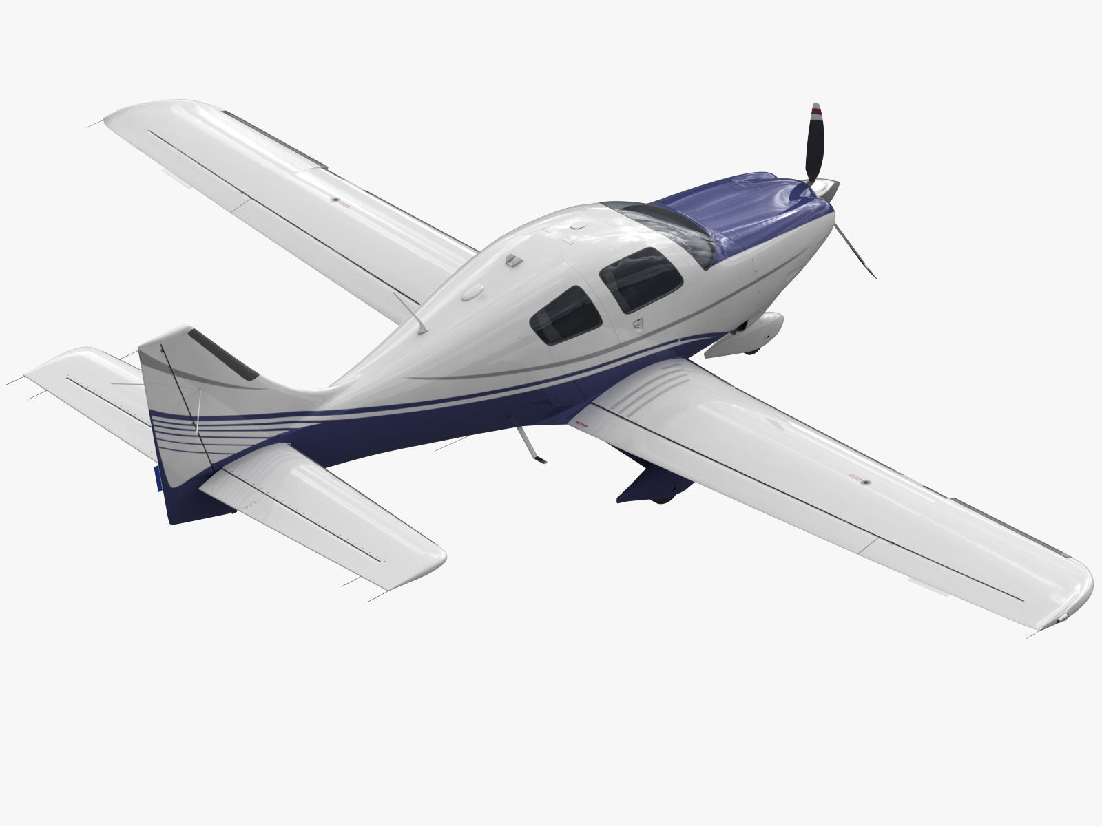 Cessna TTx 400  3D model_1