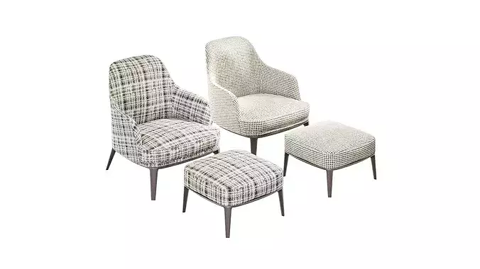 Lounge chair 3D model