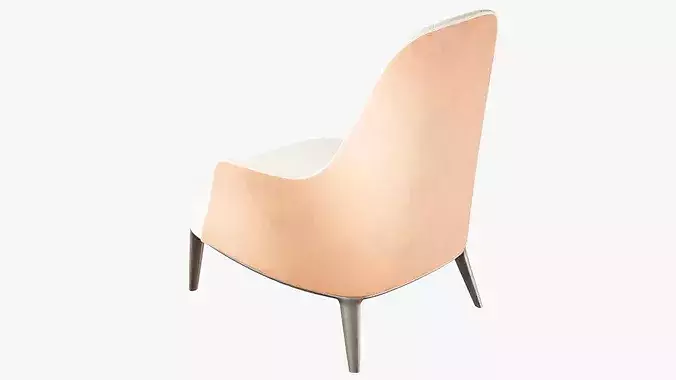 Armchair 3D model 7