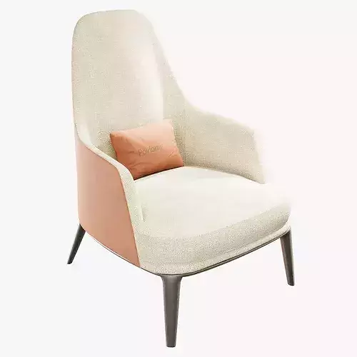 Armchair 3D model 3