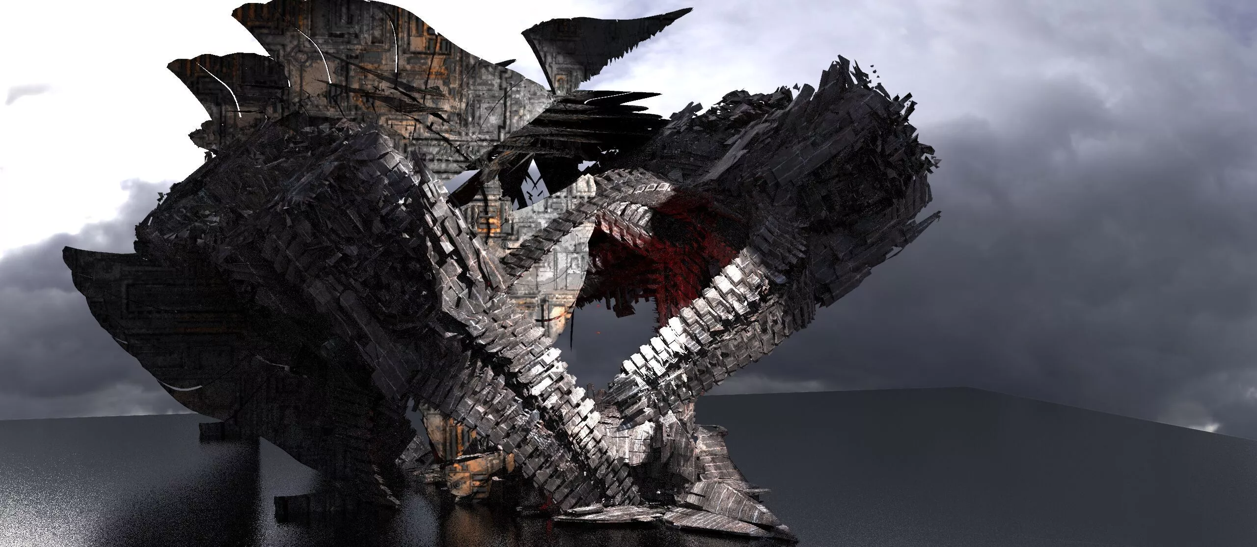 Claws of the raven 3 3D model