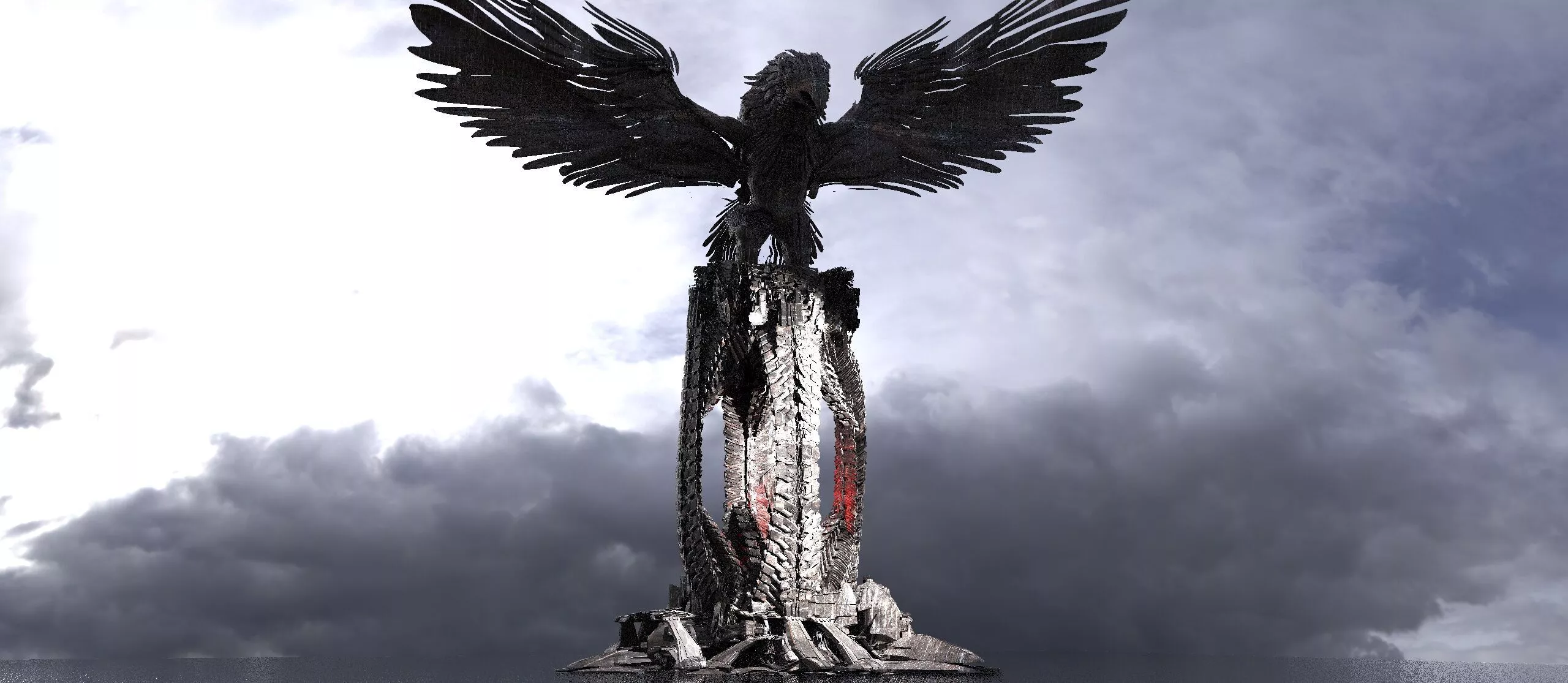 Claws of the raven stand 4 3D model