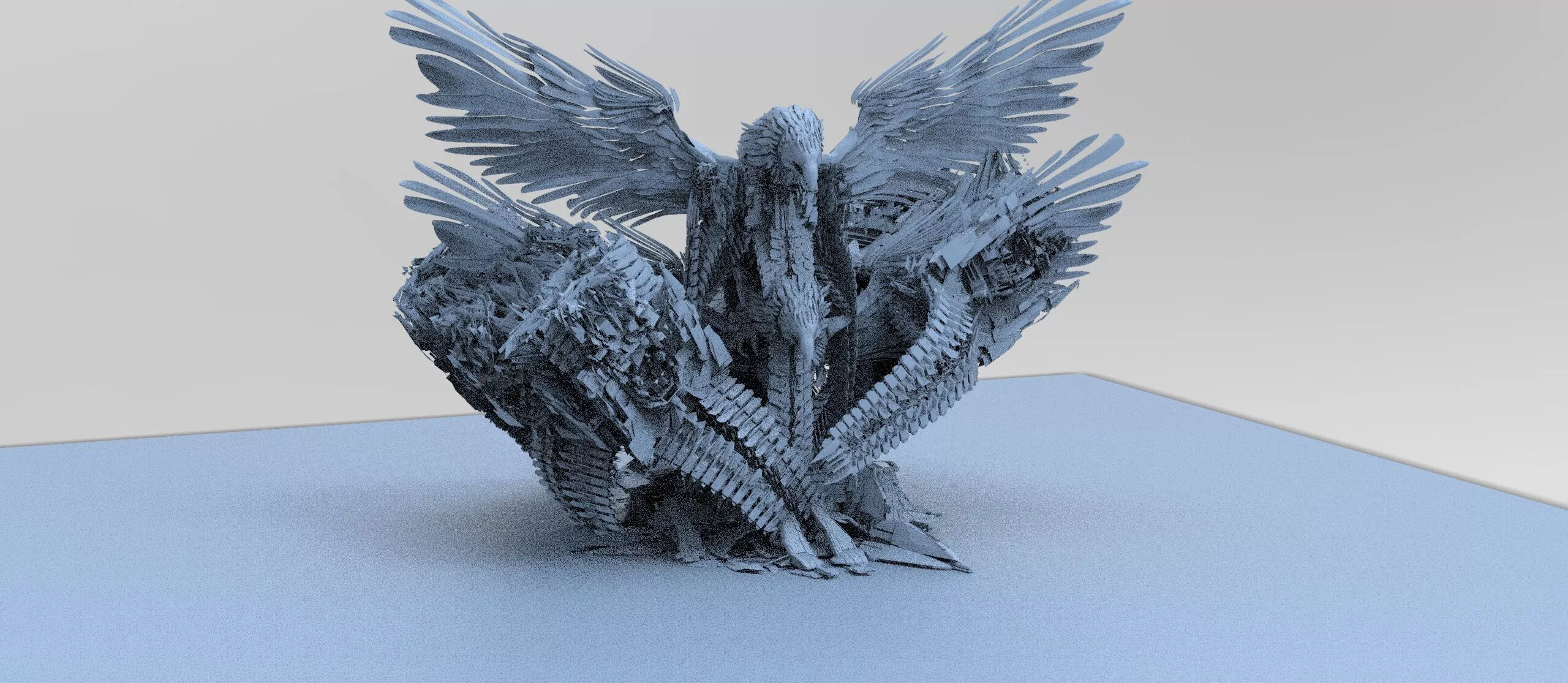 Claws of the raven city 3D model