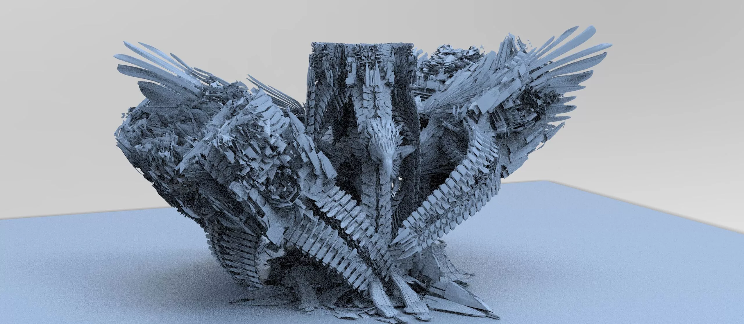 Claws of the raven city stand 8 3D model