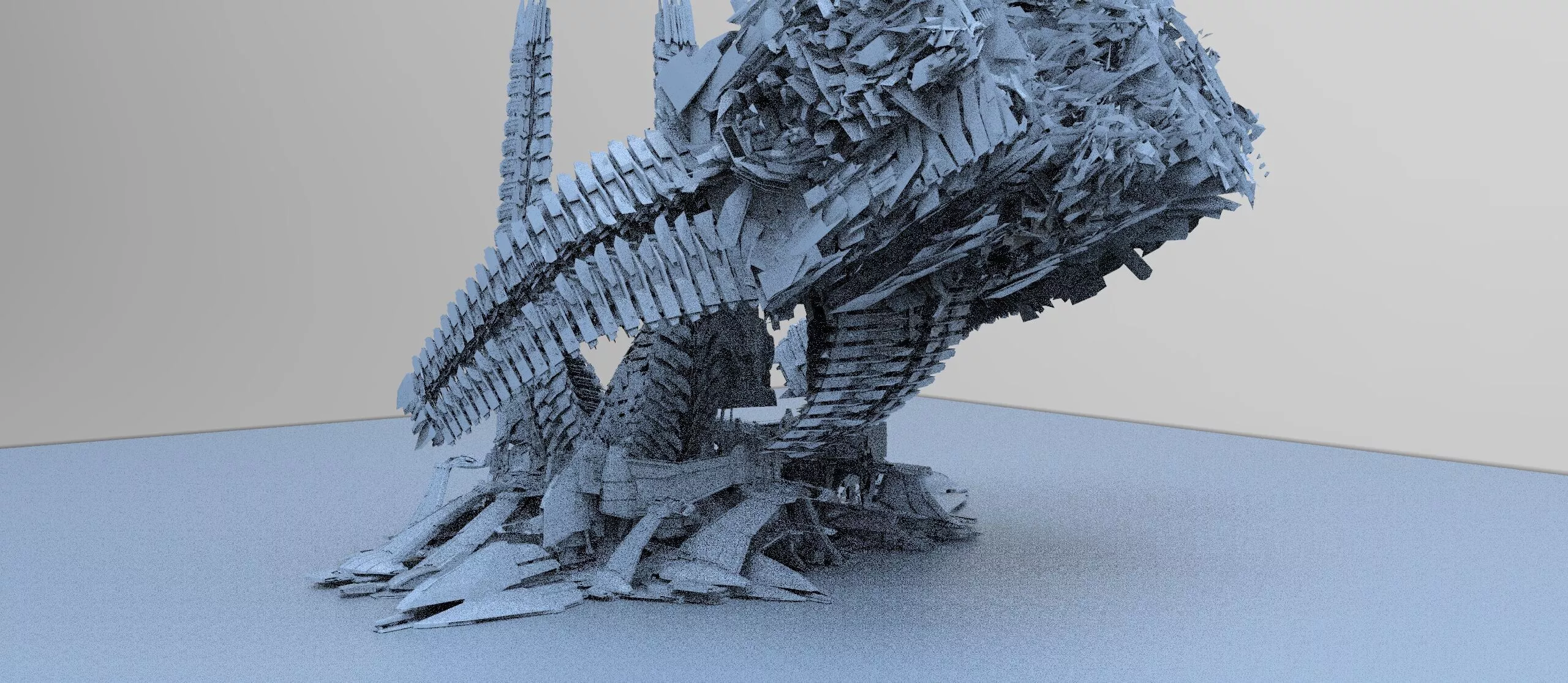 Claws of the raven city clawed 3D model