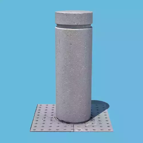 Concrete Bollard-3D Scan