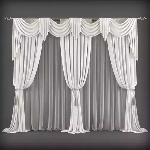 Curtain 3D model 274