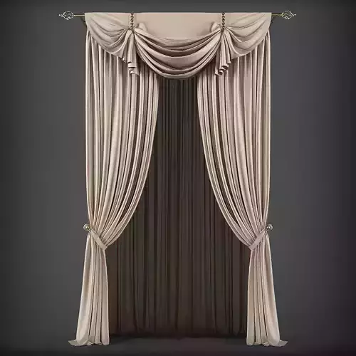 Curtain 3D model 275